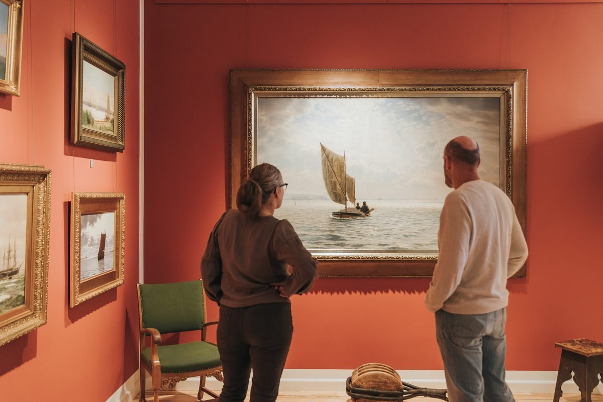 Besucher im S&ouml;fartsmuseum Marstal